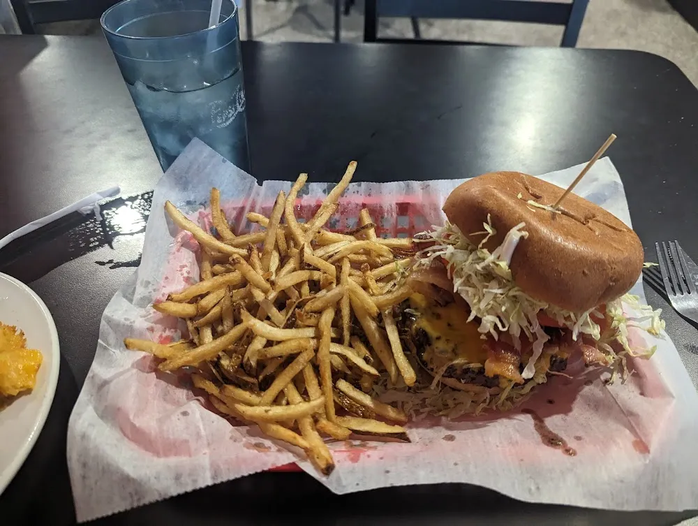 Woody's Favorite Burger and Fries